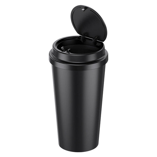 Portable Car Trash Can with Pop-Up Lid