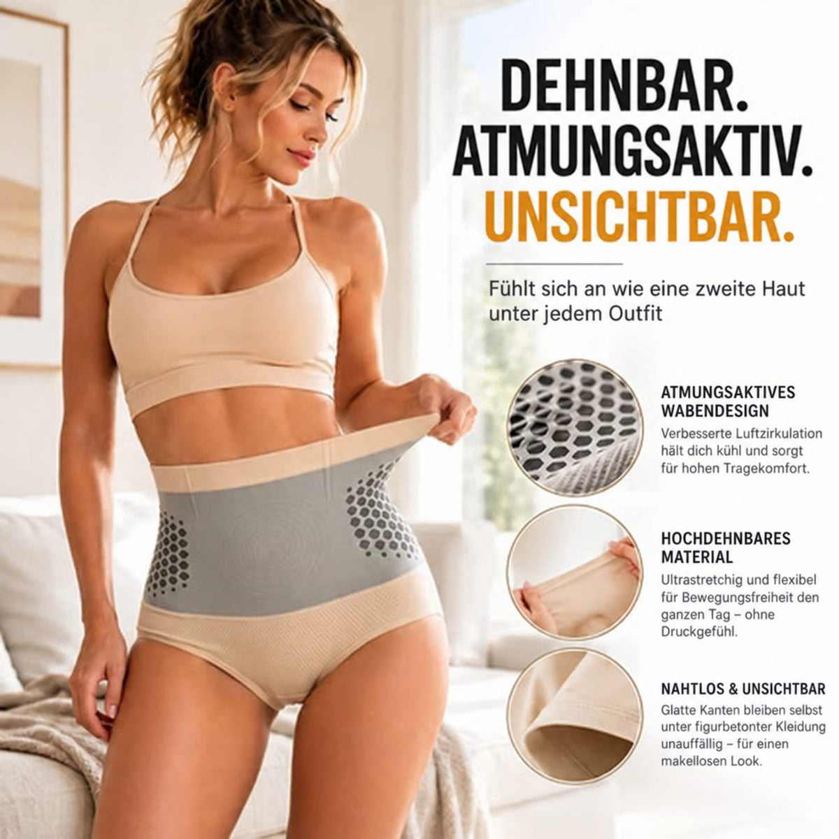 ⏰🔥NUR FÜR KURZE ZEIT 50% RABATT!🔥ÜBER 50K+ VERKAUFT!💞Shorts mit hoher Taille und formender Wirkung