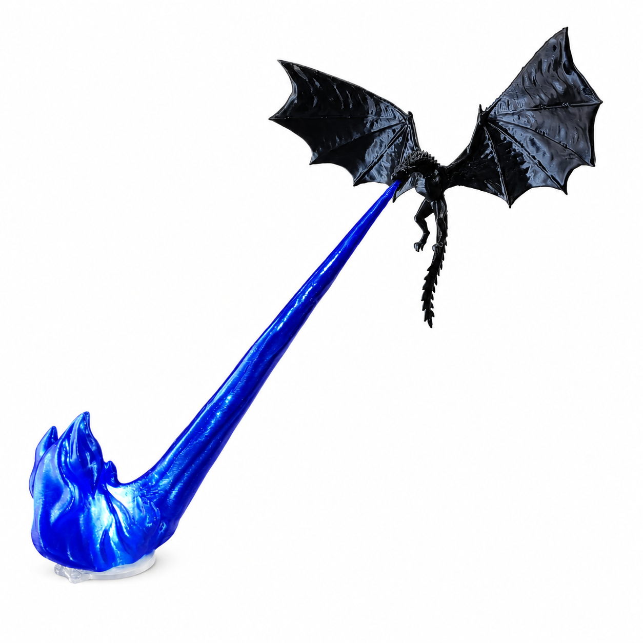 1x Blauer Drache