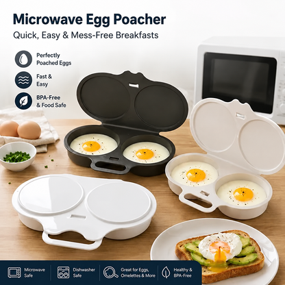 🍳 Schnelles Frühstück ohne Pfanne – 2 Eier in 1 Minute