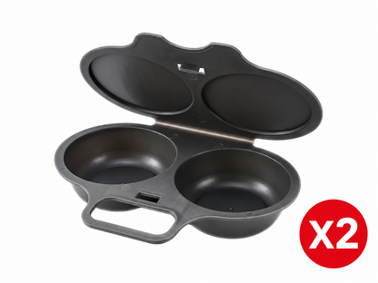 🍳 Schnelles Frühstück ohne Pfanne – 2 Eier in 1 Minute