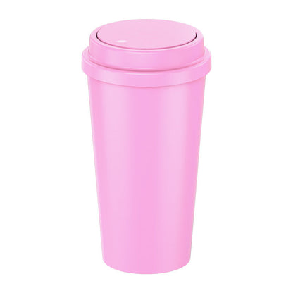 Portable Car Trash Can with Pop-Up Lid