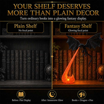 Turn Your Bookshelf Into A Fantasy Scene